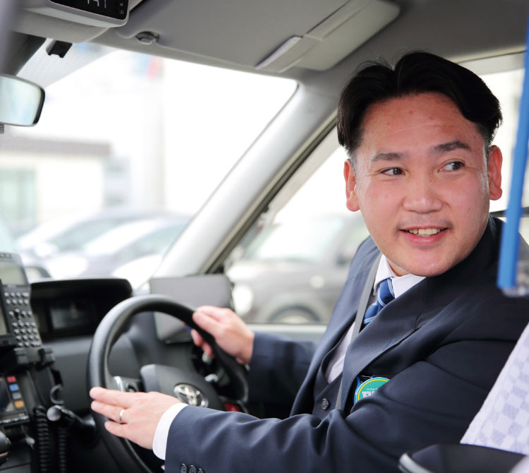 「京成タクシーなら安心」地域の信頼を繋いでいきたい